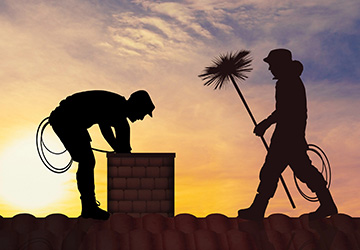 Professional chimney cleaning services